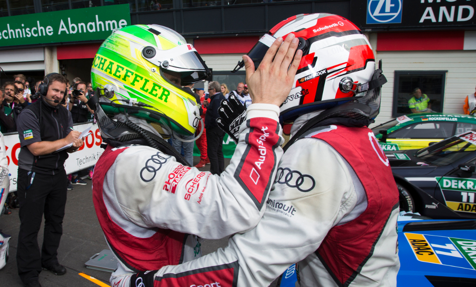 Loic Duval y Mike Rockenfeller