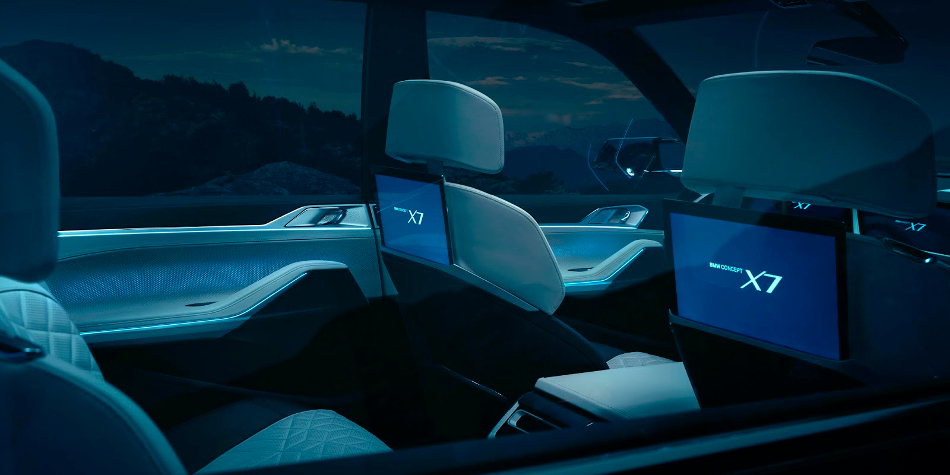 X7 interior