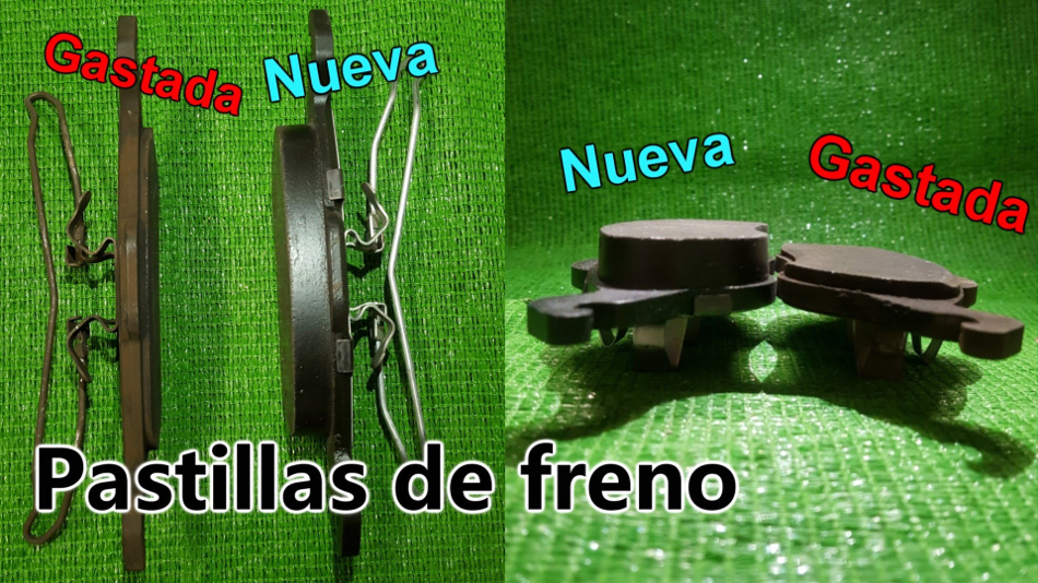 Pastillas desgastadas