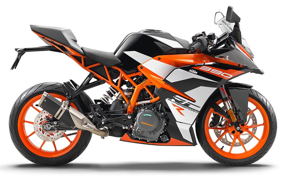 New for 2018: KTM introduces RC 390R and a new Orange 