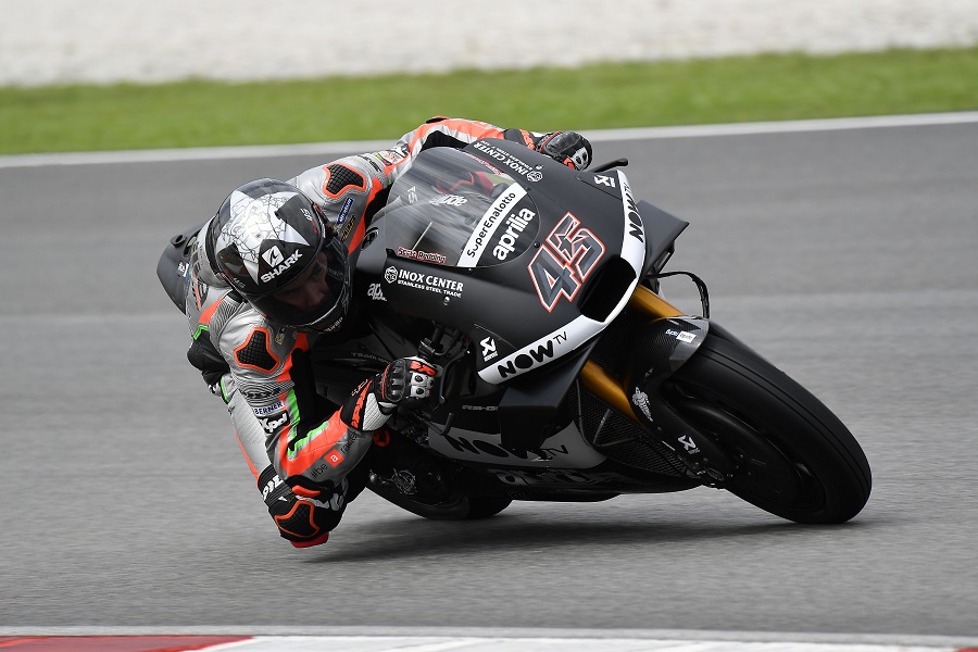 Scott Redding en los test de Sepang