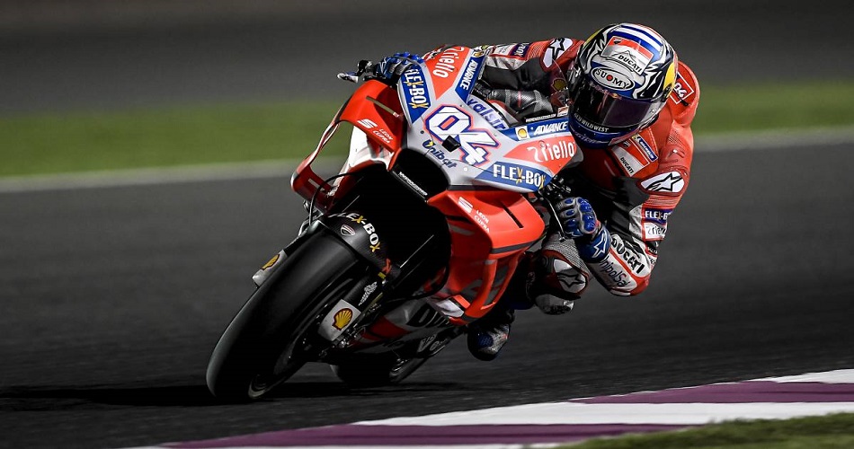 Andrea Dovizioso en los test de Sepang