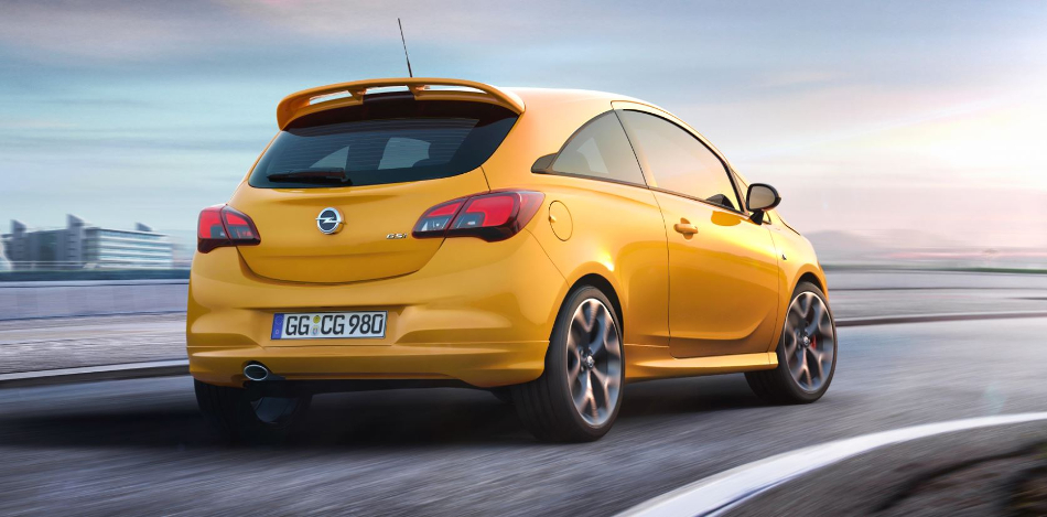 Corsa GSi posterior
