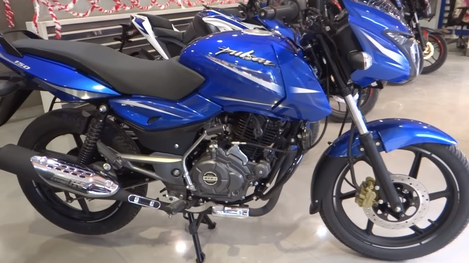 blue and black pulsar 150