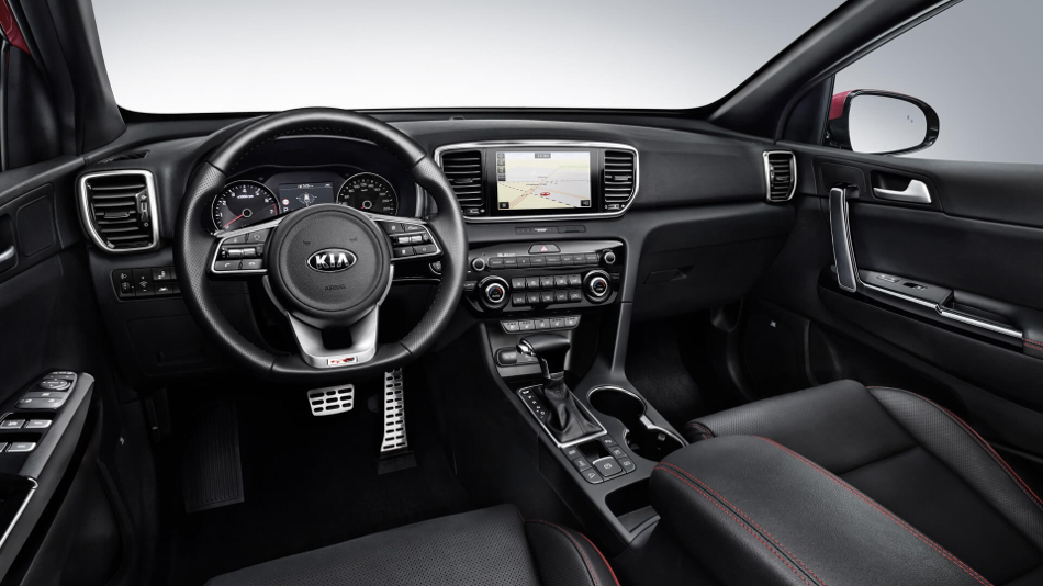 Sportage habitáculo