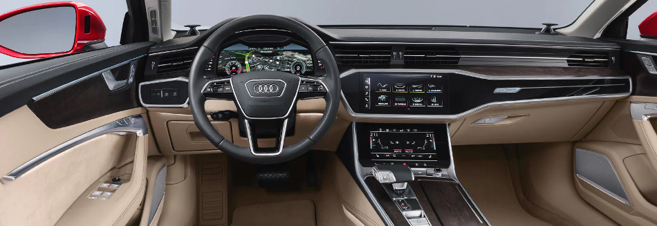 Audi A6 Saloon 2018, un auto elegante