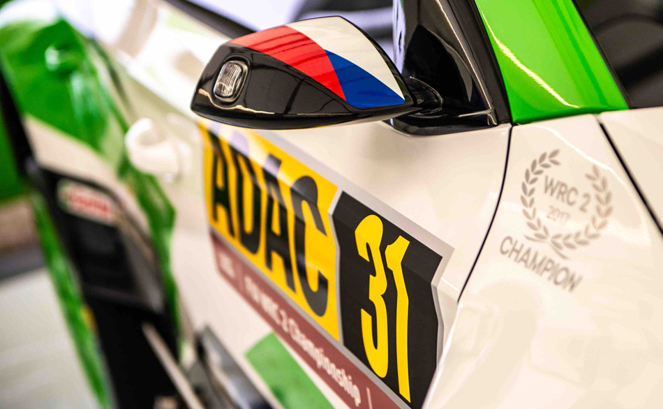 Jan Kopecký - Pavel Dresler, Skoda Fabia R5 (Alemania 2018)