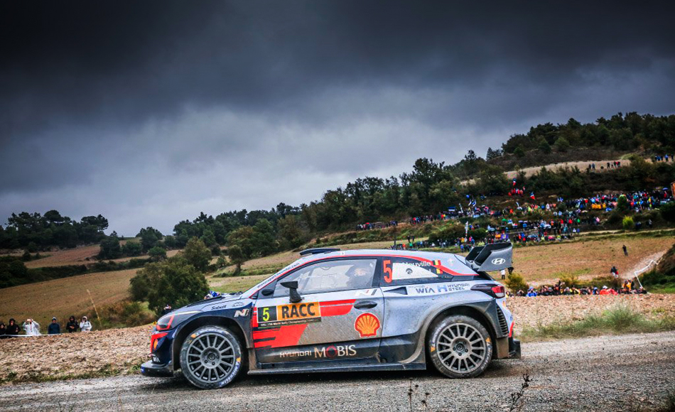 Thierry Neuville - Nicolas Gilsoul, Hyundai i20 Coupé WRC (Catalunya 2018)