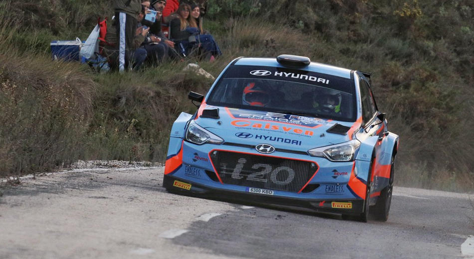 Iván Ares - José Pintor, Hyundai i20 R5 (La Nucía 2018)