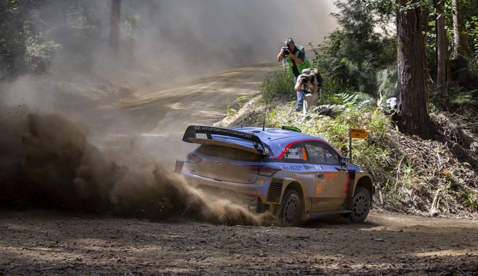 Hayden Paddon - Seb Marshall, Hyundai i20 Coupé WRC (Australia 2018)