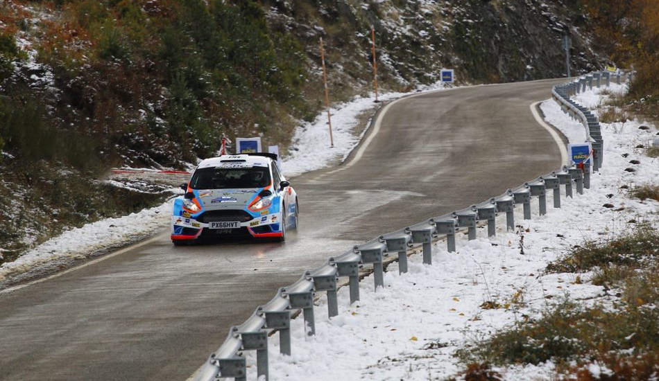 Efrén Llarena - Sara Fernández, Ford Fiesta R5 (Madrid 2018)