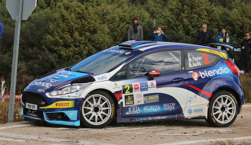 Miguel Fuster - Nacho Aviñó, Ford Fiesta R5 (Madrid 2018)