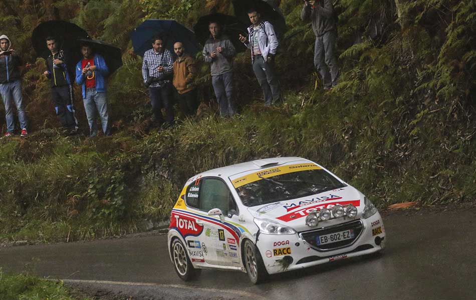 Jan Solans en el Rally Princesa de Asturias