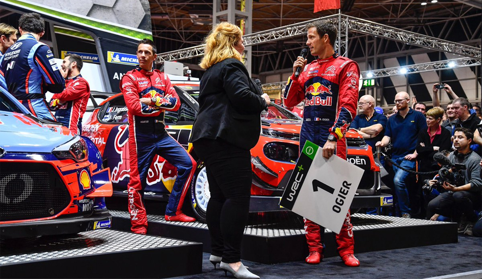 Los pilotos del WRC eligen sus dorsales permanentes.