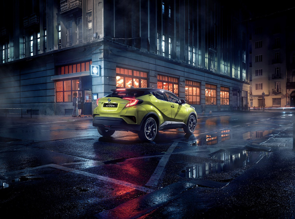 Toyota C-HR Neon Lime JBL 2