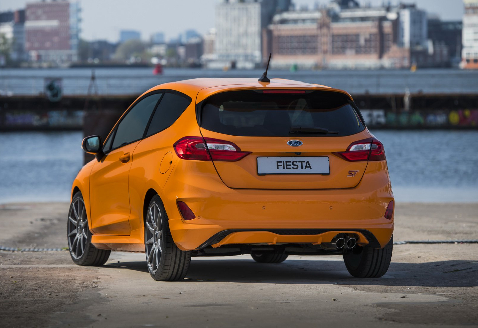 Fiesta ST posterior