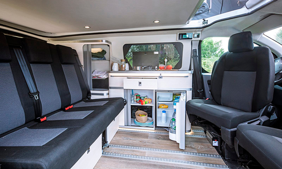 California T6 interior