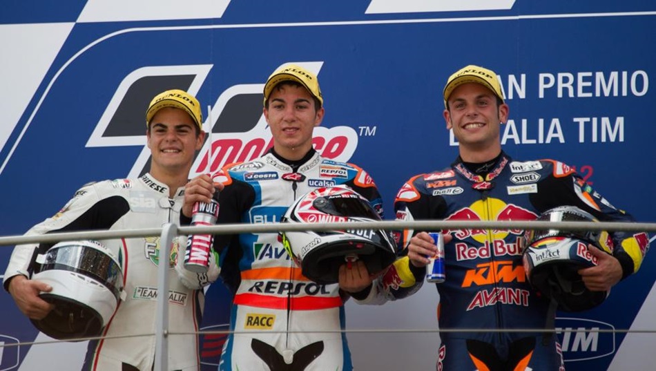 Viñales, Fenati y Cortese
