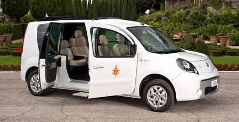Renault Kangoo Z.E Papamovil