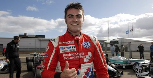 Jack Harvey pole Donington