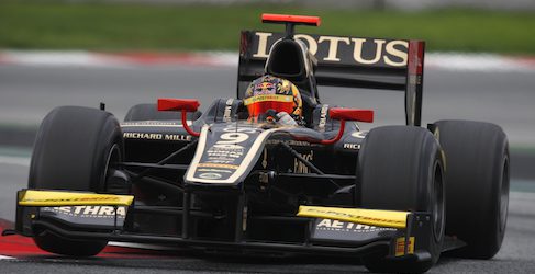 Lotus test GP2