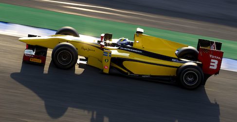 Marcus Ericsson test GP2 DAMS