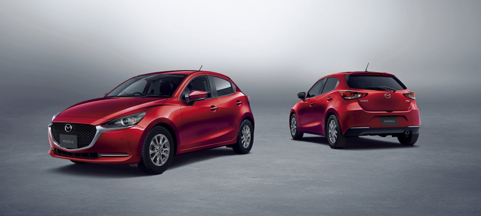 Mazda2 color rojo