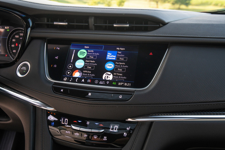 XT5 pantalla tactil