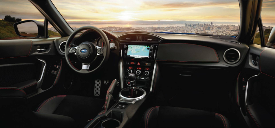 BRZ tS interior