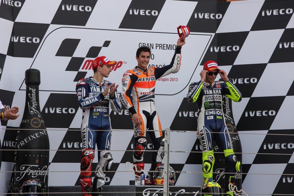 Márquez, Lorenzo y Rossi
