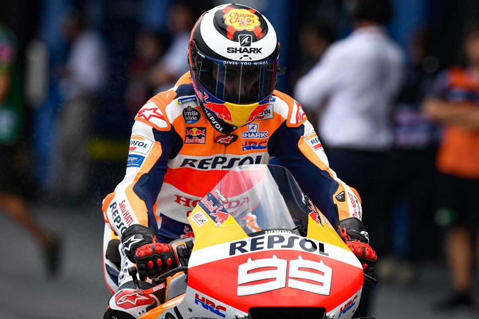 Jorge Lorenzo saldrá desde la 19ª posición en Tailandia