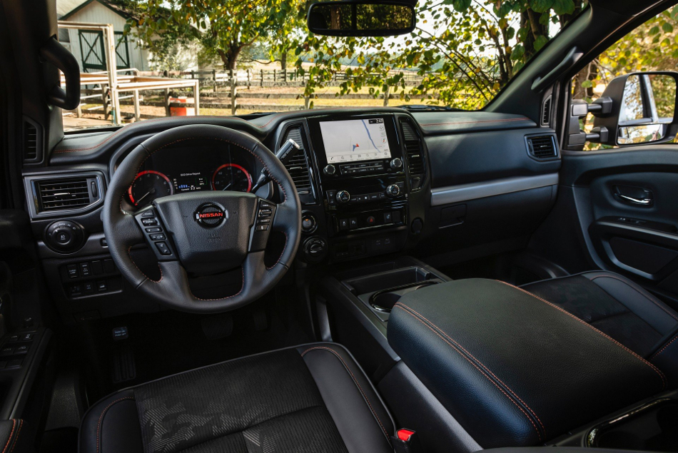 Titan XD interior