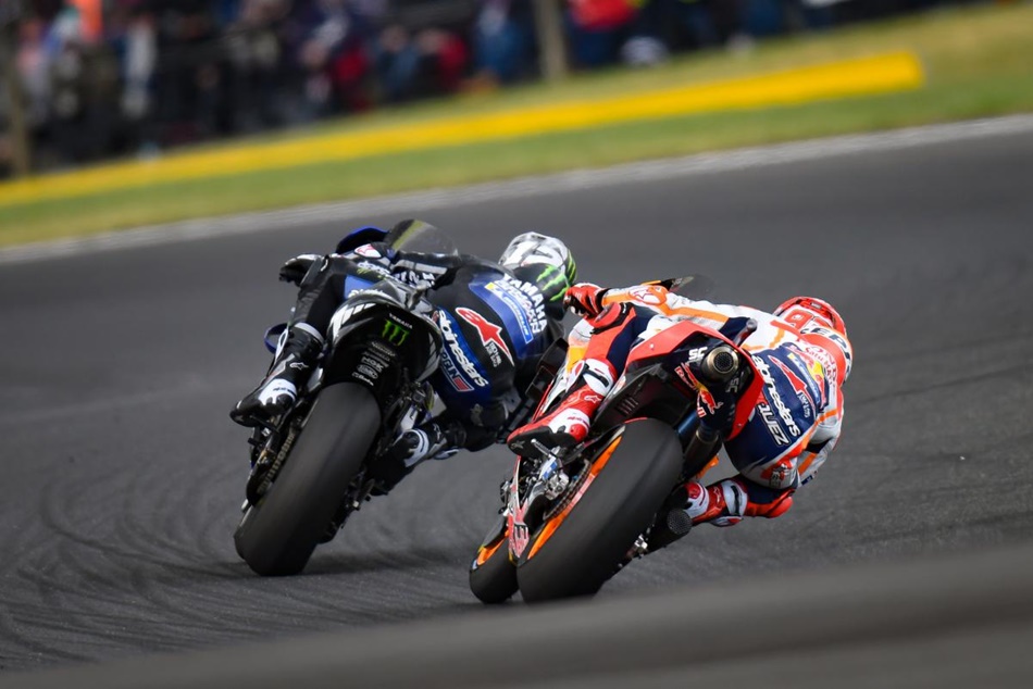 en australiaMaverick Viñales se quedó sin puntuar