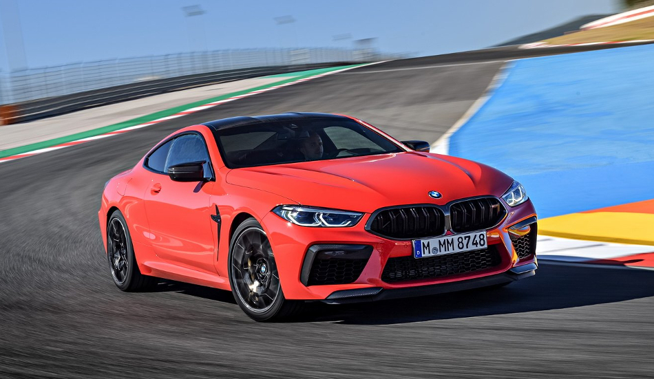 BMW M8 Coupe lateral