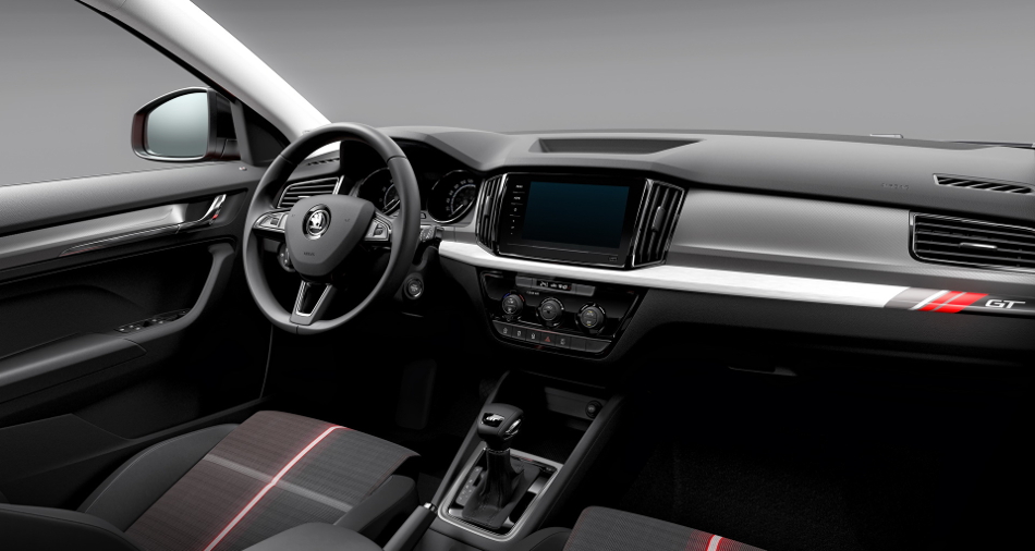 Kamiq GT interior