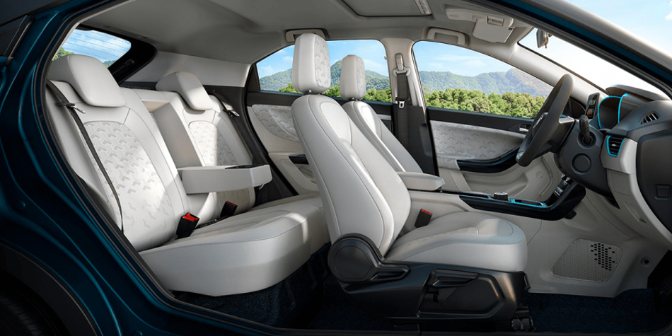 Nexon EV interior