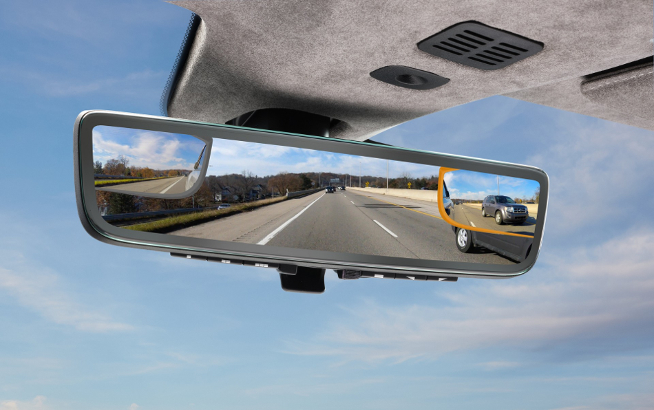Espejo retrovisor digital