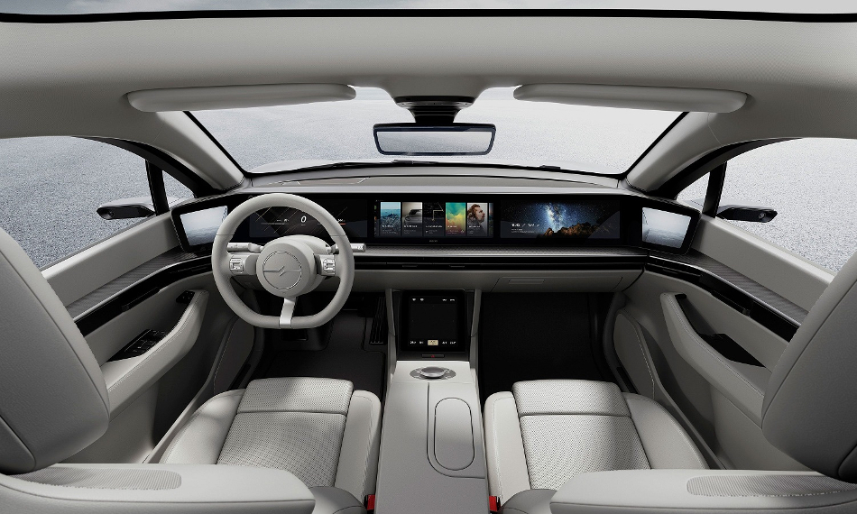Vision-S interior