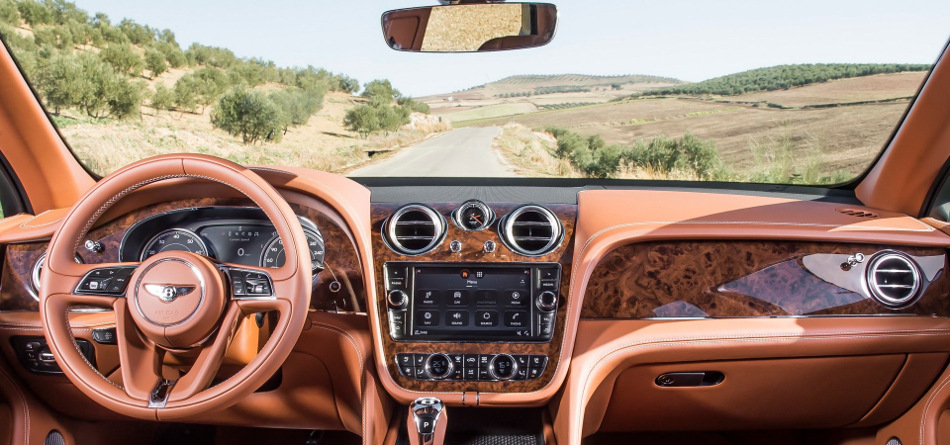 Bentayga Speed interior