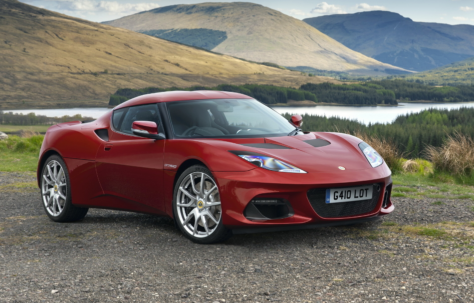 Evora GT410 lateral