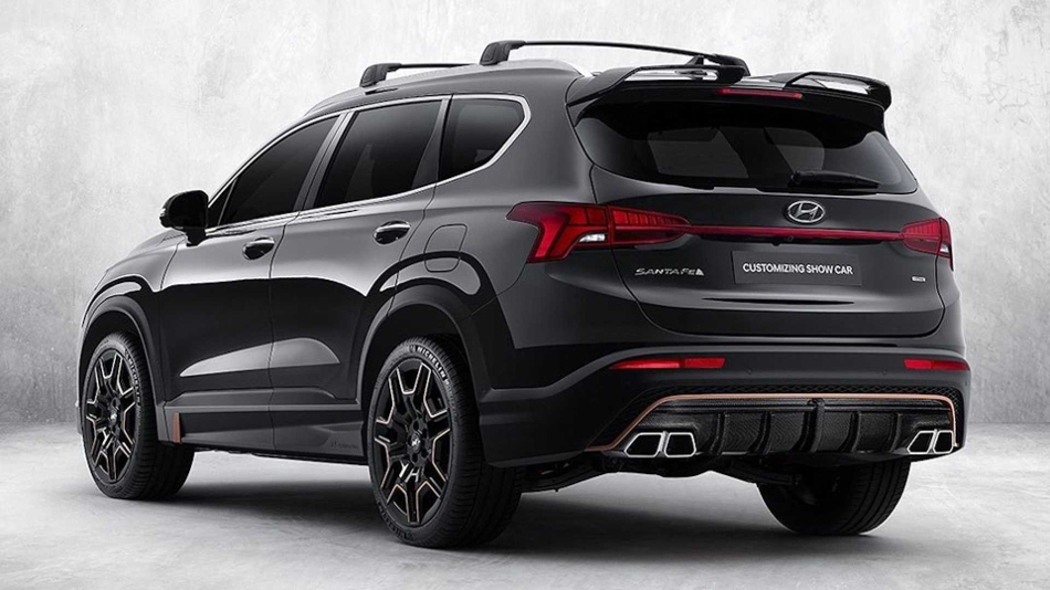 hyundai santa fe n performance 2021 - motor y racing