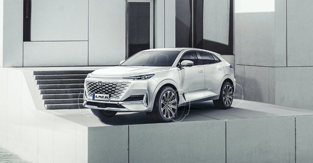 Машина changan unik