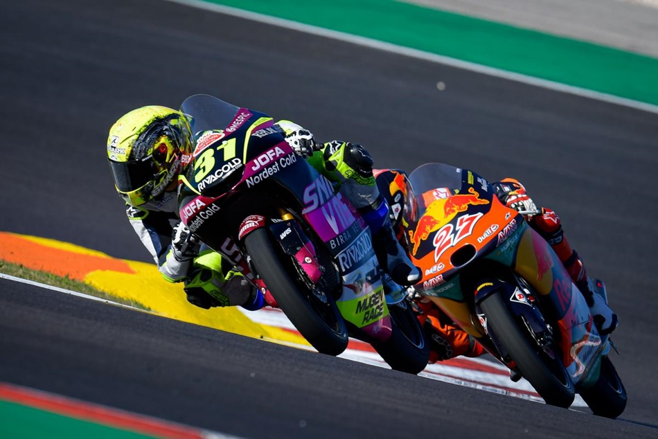 Adrián Fernández en el GP de Portugal