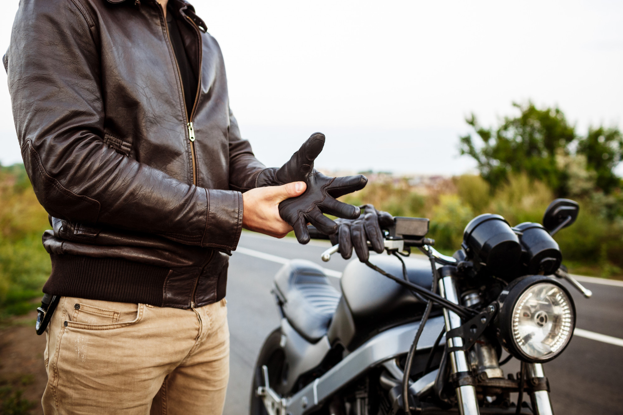 Motoristas, no os olvidéis de los guantes