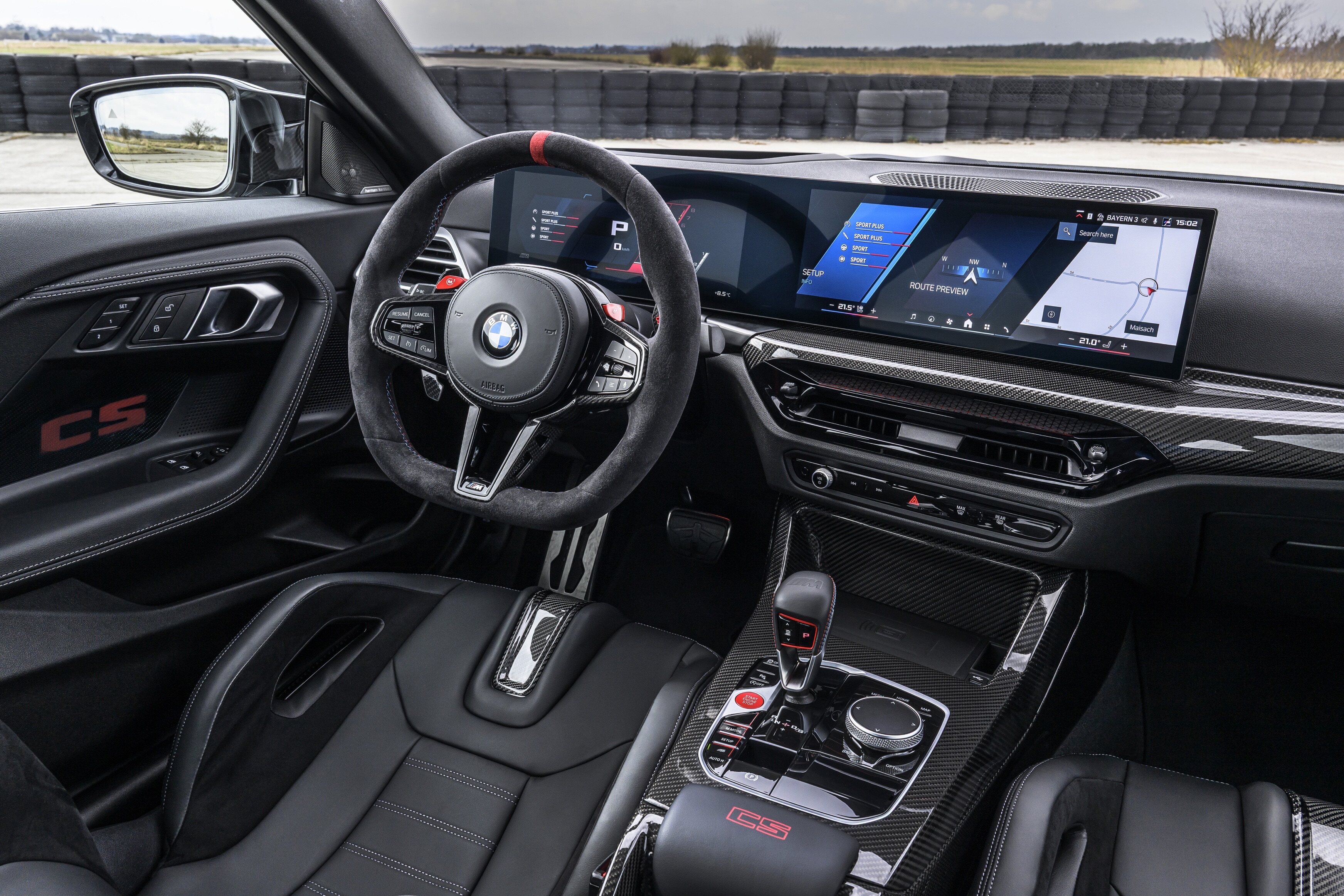 Interior del BMW M2 CS 2026