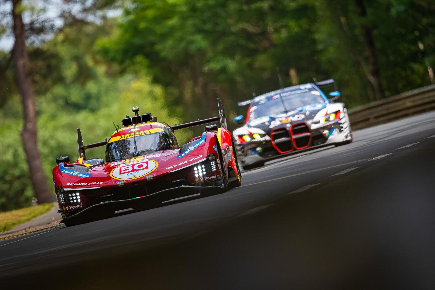Los Ferrari son los favoritos en esta edición 2025 de las 24 horas de LeMans