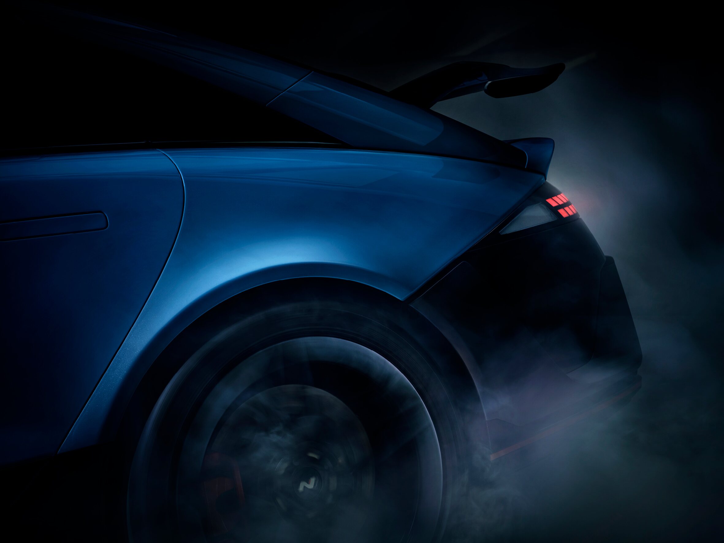 Detalle lateral del Hyundai Ioniq 6 N 2026