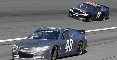 test V charlotte nascar