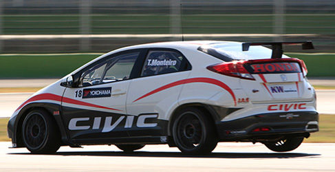Tiago Monteiro en Valencia