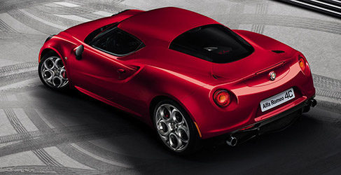 Trasera Alfa Romeo 4C